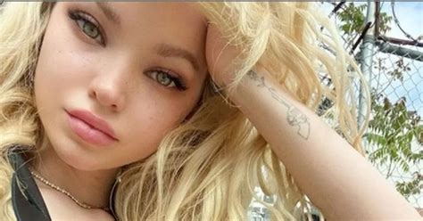 dove cameron in the nude|Disney star Dove Cameron teases fans as she goes braless in .